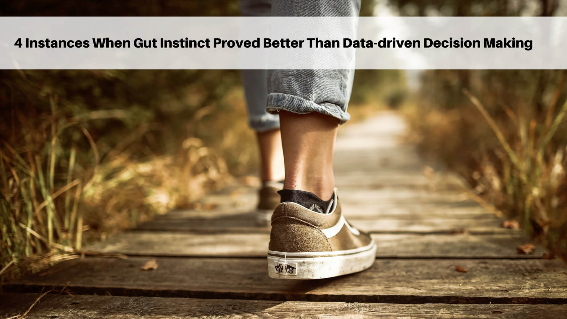 4 Instances When Gut Instinct Proved Better Than Data-Driven Decisions